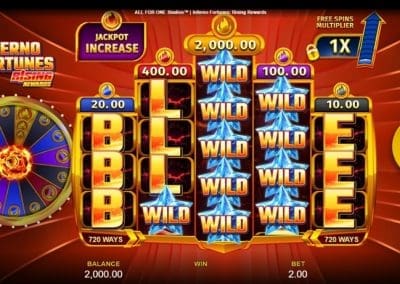 Inferno Fortunes Rising Rewards Slot