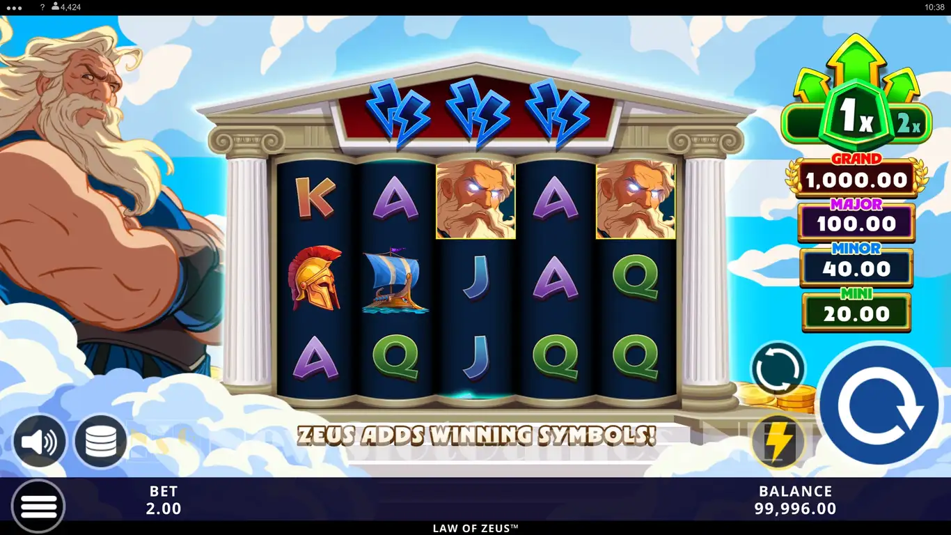 Law of Zeus Slot Game Review Law of Zeus Slot Game Review